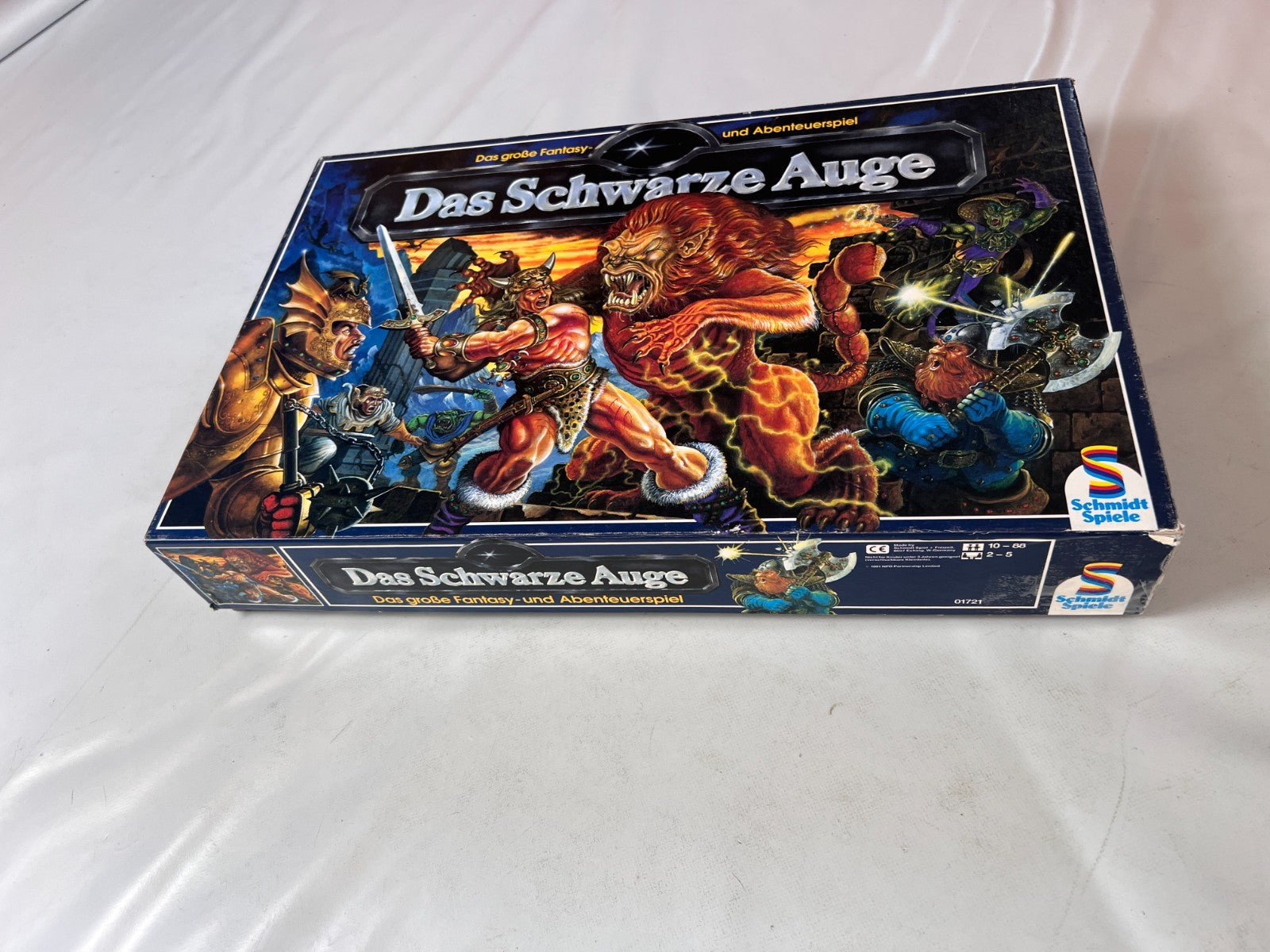 Das Schwarze Auge  Die Burg des Schreckens  Schmidt Spiele 1991  Vollständig - Ansicht 15