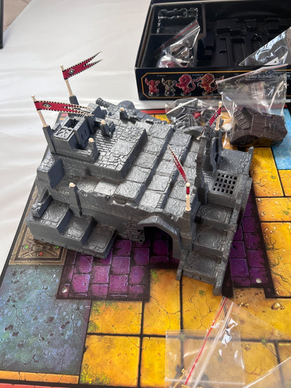 Das Schwarze Auge  Die Burg des Schreckens  Schmidt Spiele 1991  Vollständig - Ansicht 7