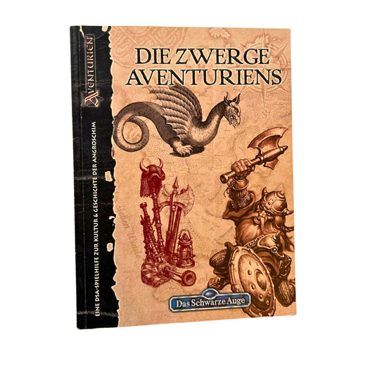 Das Schwarze Auge- Die Zwerge Aventuriens - Buch – SKU A10614 – Rollenspiel-Buch gebraucht kaufen bei Brettspielimperium
