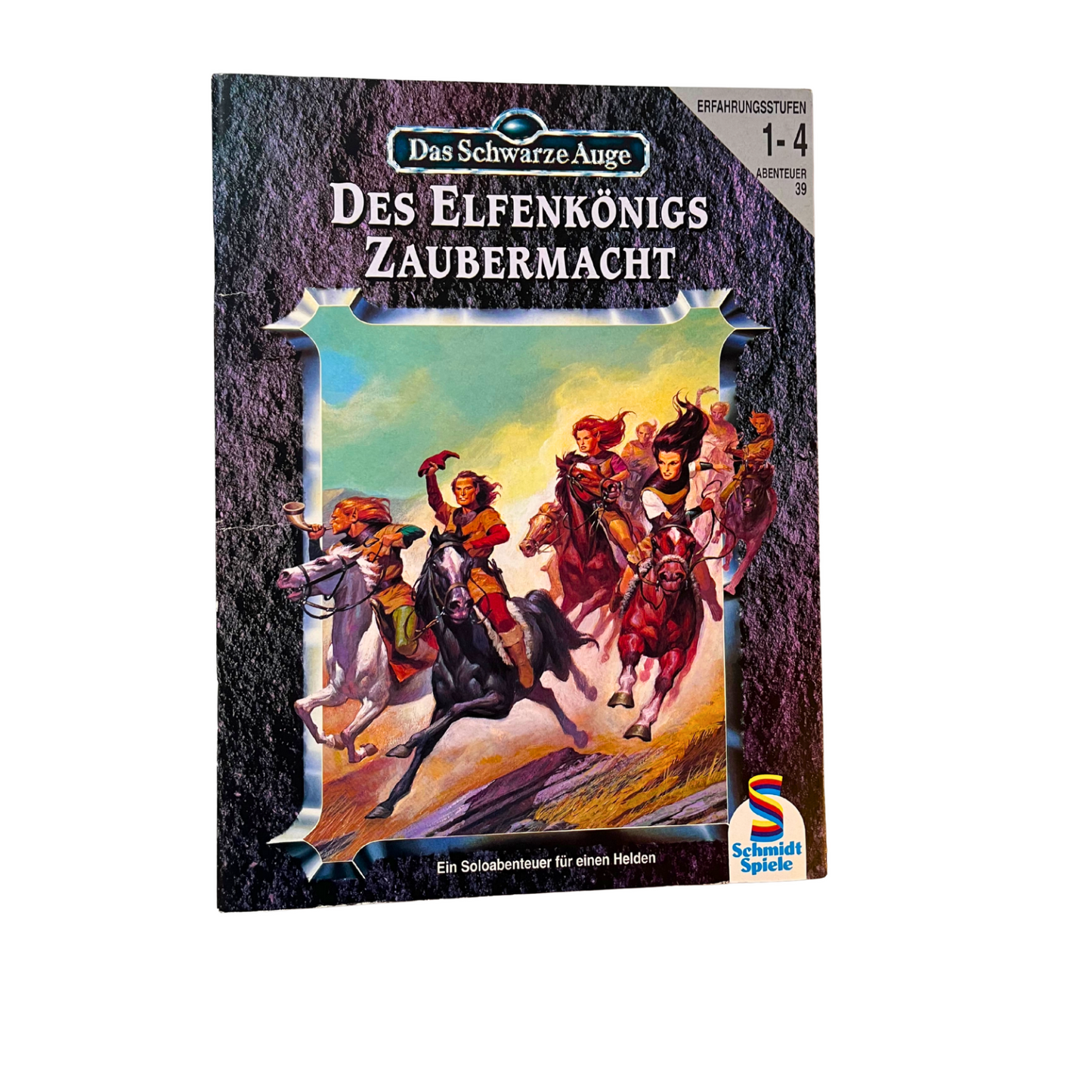 Das Schwarze Auge DSA  A39  Des Elfenkönigs Zaubermacht SCHMIDT SPIELE  Heft - Ansicht 1