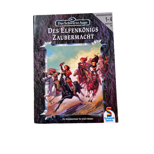 Das Schwarze Auge DSA A39 Des Elfenkönigs Zaubermacht SCHMIDT SPIELE Heft – SKU A14553 – Rollenspiel-Buch gebraucht kaufen bei Brettspielimperium