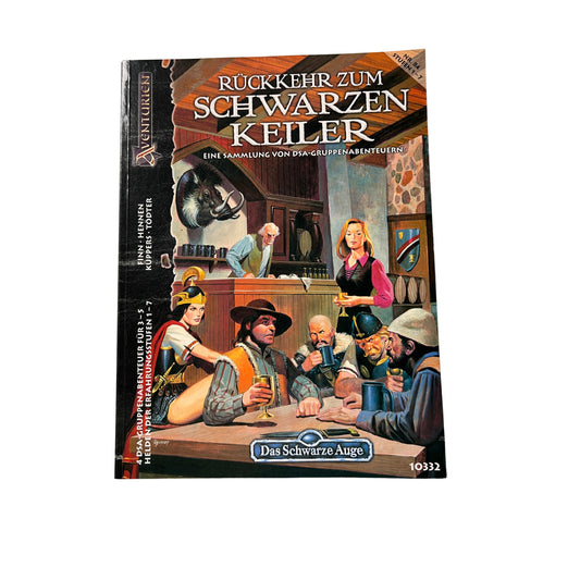 Das Schwarze Auge | DSA | Abenteuer | Die Rückkehr zum Schwarzen Keiler – SKU A13572 – Rollenspiel-Buch gebraucht kaufen bei Brettspielimperium