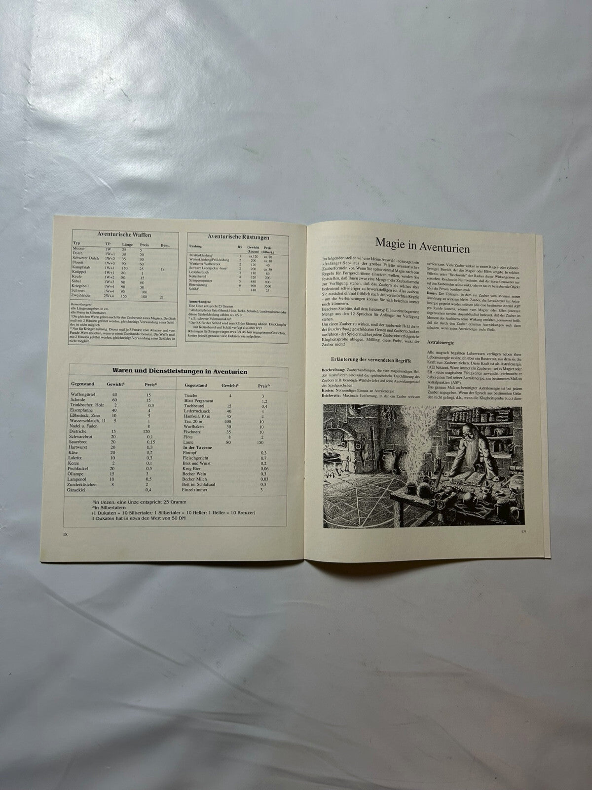Das schwarze Auge DSA DIE HELDEN DES SCHWARZEN AUGES REGELBUCH 1 Heft - Ansicht 4