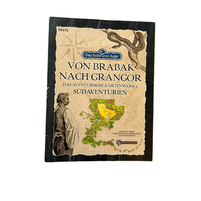 DAS SCHWARZE AUGE DSA KARTENWERK 1 VON BRABAK NACH GRANGOR – SKU A7608 – Rollenspiel-Buch gebraucht kaufen bei Brettspielimperium