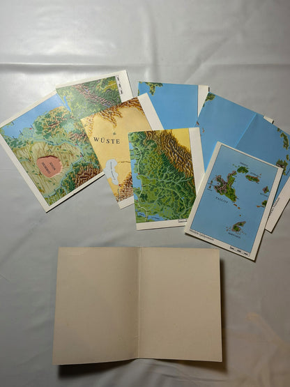 DAS SCHWARZE AUGE DSA KARTENWERK 1 VON BRABAK NACH GRANGOR - Vollständig - Ansicht 4