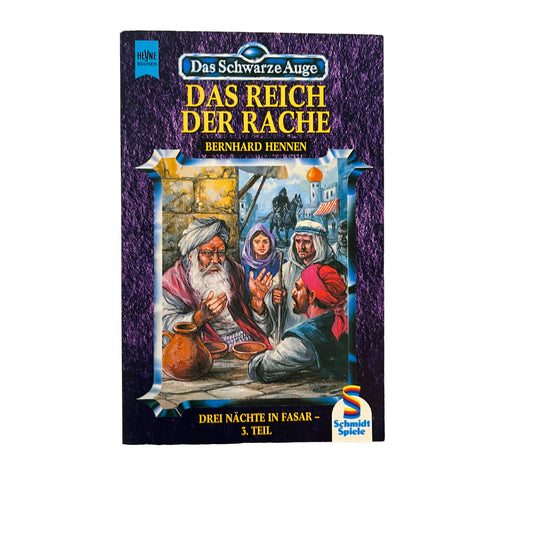 Das Schwarze Auge / DSA Roman - Das Reich der Rache - Roman – SKU A10946 – Rollenspiel-Buch gebraucht kaufen bei Brettspielimperium