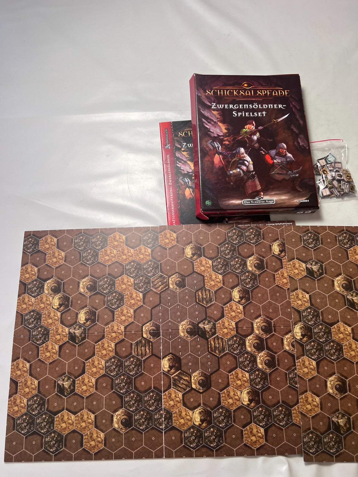 DAS SCHWARZE AUGE DSA SCHICKSALSPFADE  ZWERGENSÖLDNERSPIELSET  Unbespielt - Ansicht 3