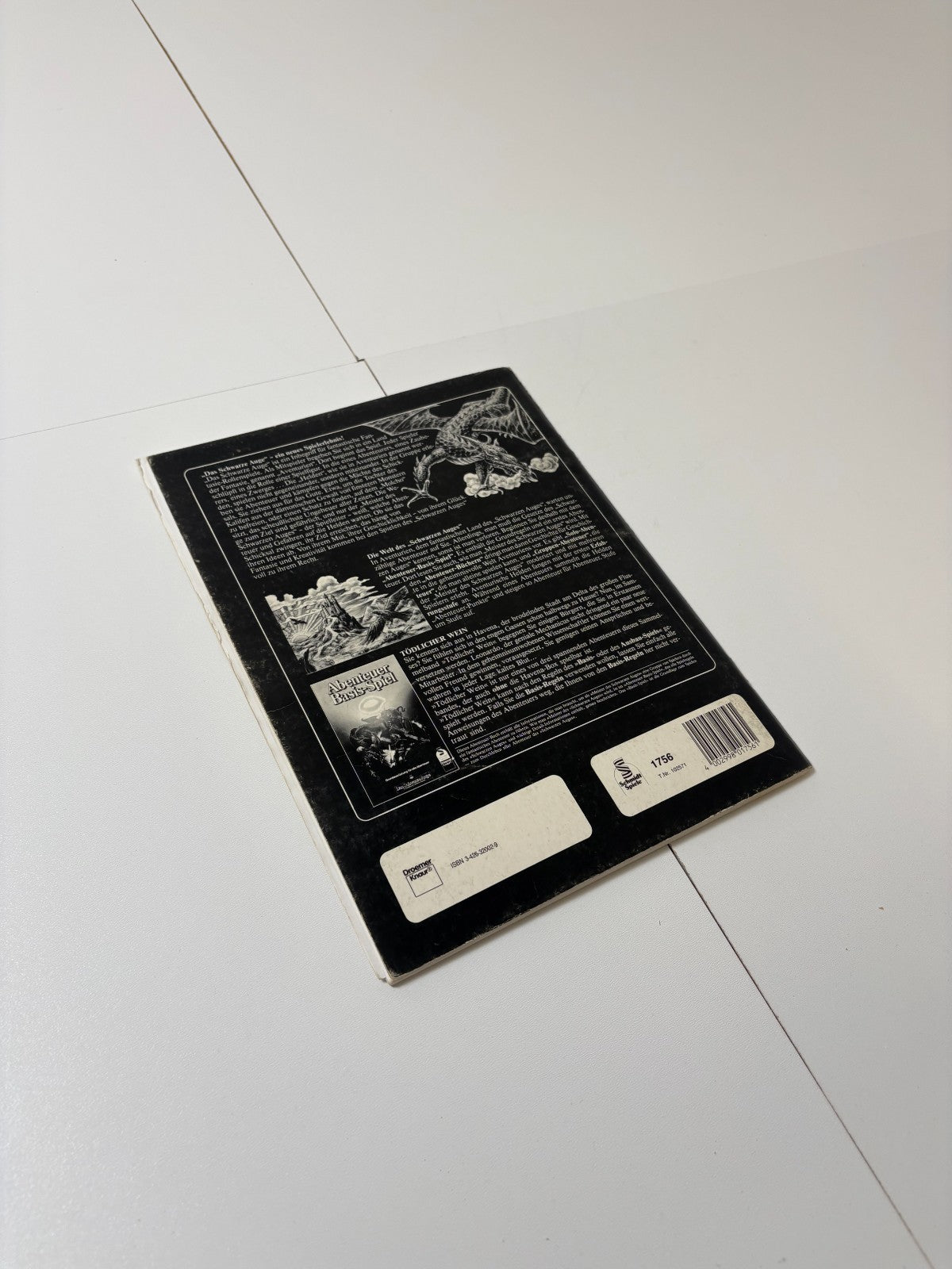 Das Schwarze Auge DSA -Tödlicher Wein 1987 Schmidt Spiele Abenteuer 20 - Ansicht 11