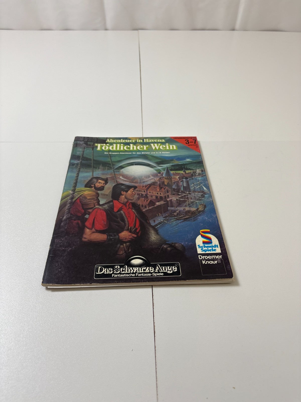 Das Schwarze Auge DSA -Tödlicher Wein 1987 Schmidt Spiele Abenteuer 20 - Ansicht 3
