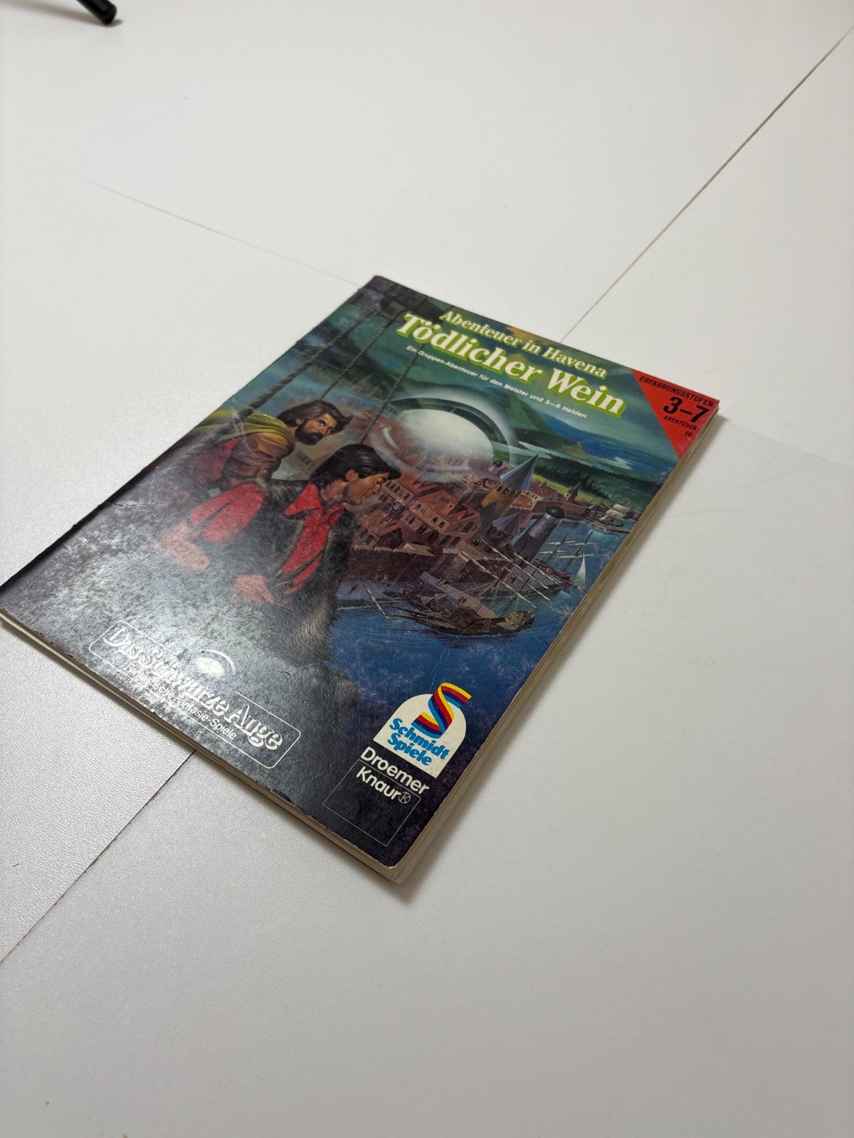 Das Schwarze Auge DSA -Tödlicher Wein 1987 Schmidt Spiele Abenteuer 20 - Ansicht 4