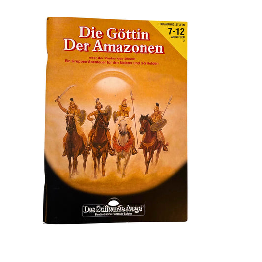Das Schwarze Auge - DSA1 - Die Göttin der Amazonen (remastered) - deutsch – SKU A11865 – Rollenspiel-Buch gebraucht kaufen bei Brettspielimperium