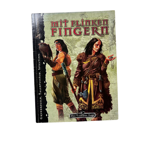 Das schwarze Auge Mit flinken Fingern - Heft – SKU A5755 – Rollenspiel-Buch gebraucht kaufen bei Brettspielimperium