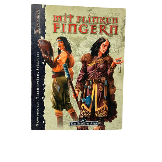 Das schwarze Auge Mit flinken Fingern - Heft – SKU A8707 – Rollenspiel-Buch gebraucht kaufen bei Brettspielimperium