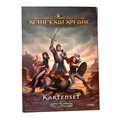 Das Schwarze Auge Schicksalspfade Kartenset – SKU A10214 – Rollenspiel-Buch gebraucht kaufen bei Brettspielimperium