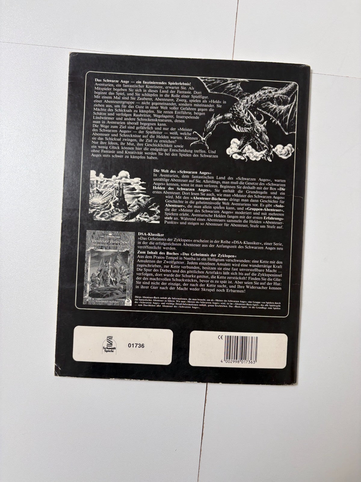 Das Schwarze Auge Schmidt Spiele Rollenspielbuch -Das Geheimnis der Zyklopen - Ansicht 7