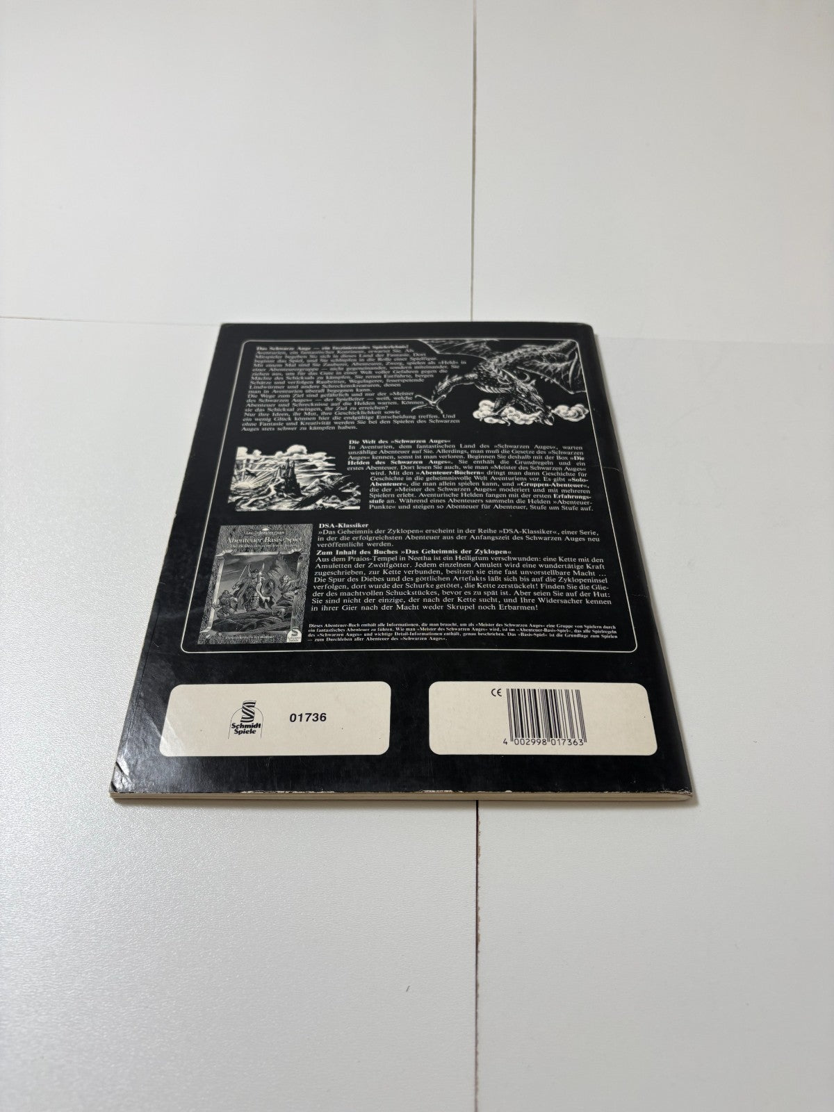 Das Schwarze Auge Schmidt Spiele Rollenspielbuch -Das Geheimnis der Zyklopen - Ansicht 8