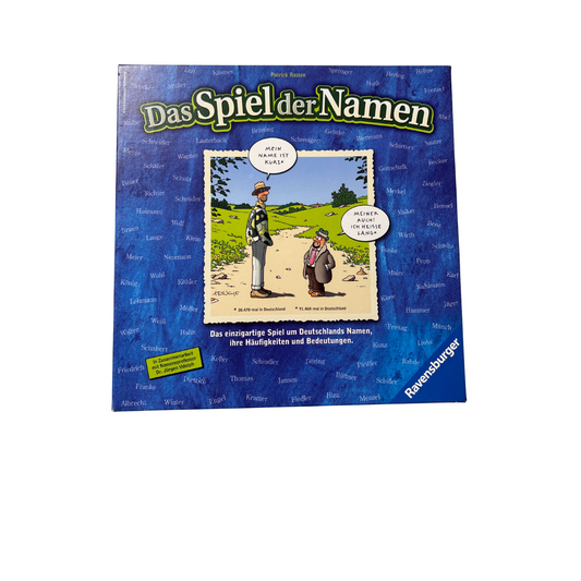 DAS SPIEL DER NAMEN Brettspiel Ravensburger 2005  Vollständig - Ansicht 1