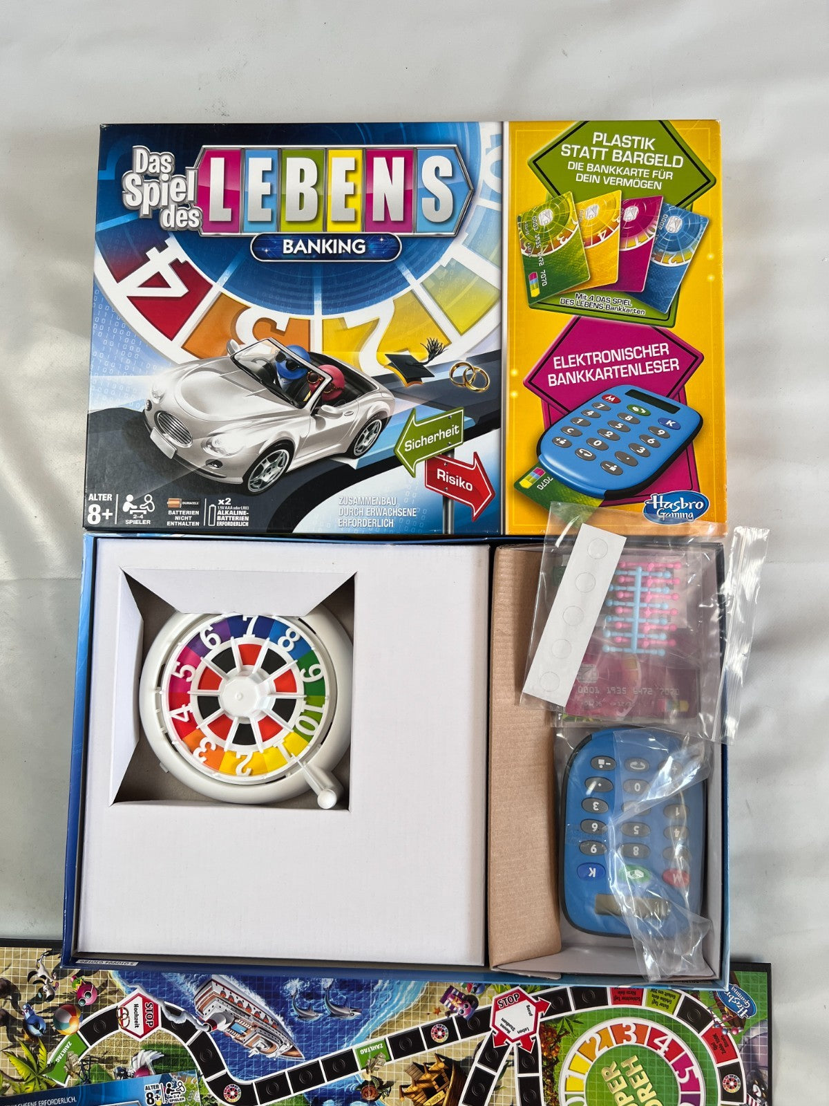 Das Spiel des Lebens Banking Hasbro Brettspiel  Unbespielt - Ansicht 3