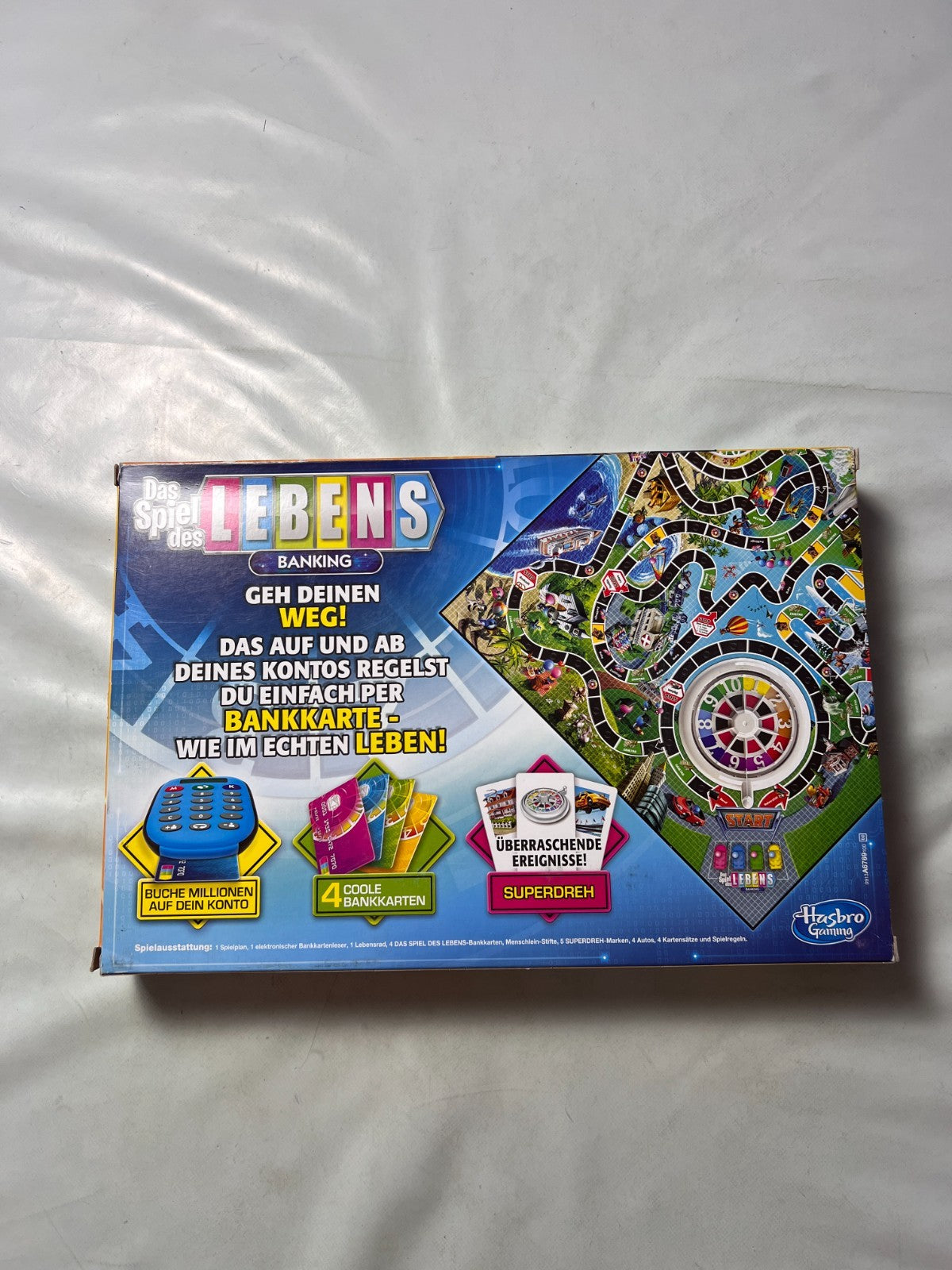 Das Spiel des Lebens Banking Hasbro Brettspiel - Vollständig - Ansicht 12