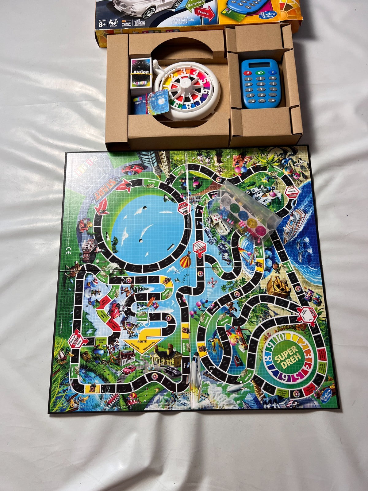 Das Spiel des Lebens Banking Hasbro Brettspiel - Vollständig - Ansicht 3