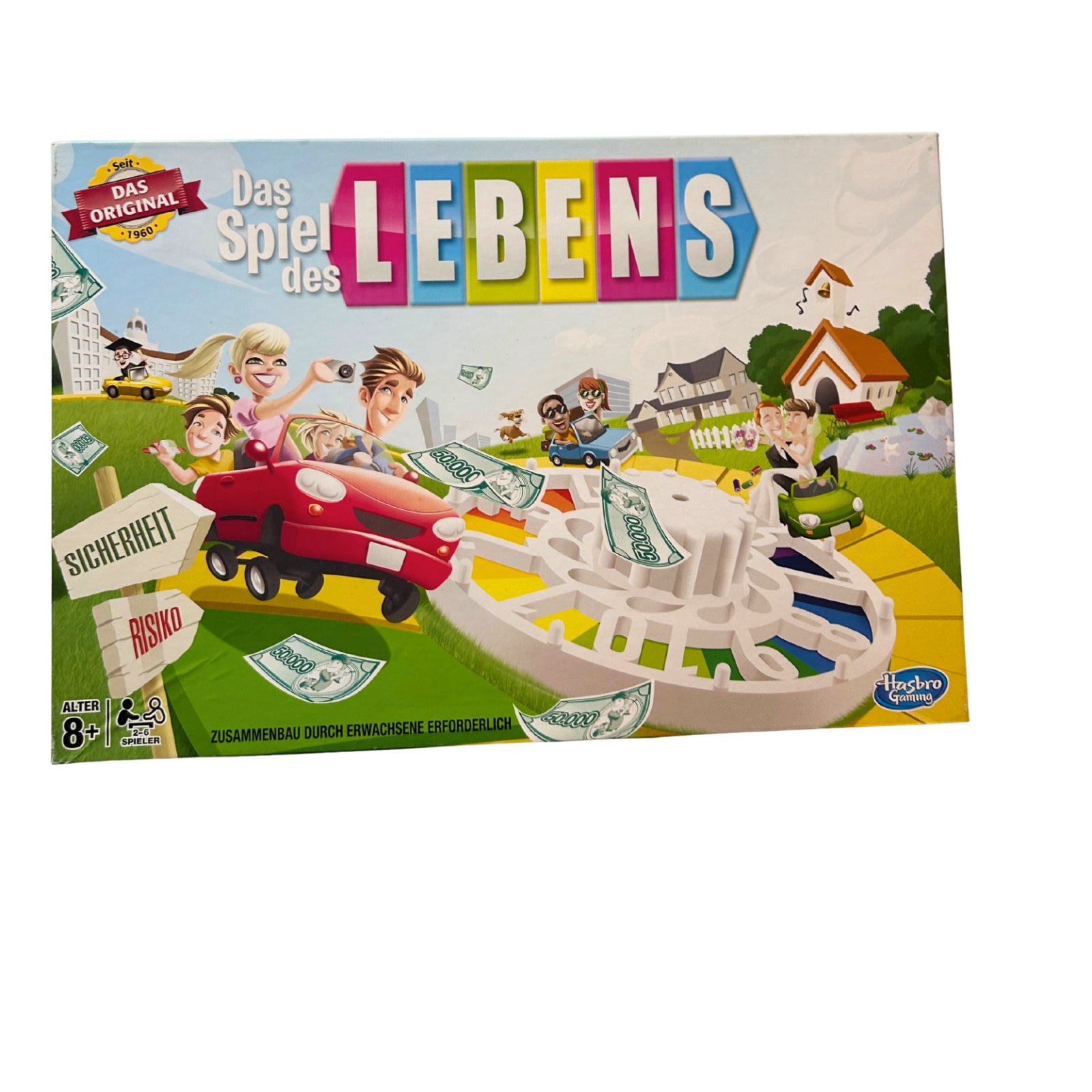Das Spiel des Lebens Original Hasbro 2015 Brettspiel – SKU A11619 – Gesellschaftsspiel gebraucht kaufen bei Brettspielimperium
