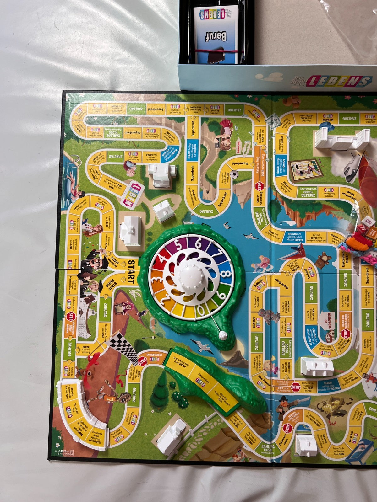 Das Spiel des Lebens Original Hasbro 2015 Brettspiel  Vollständig - Ansicht 4
