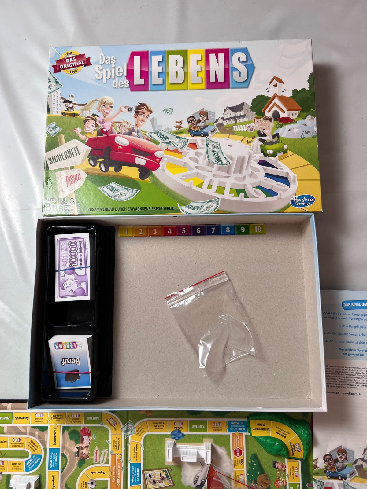 Das Spiel des Lebens Original Hasbro 2015 Brettspiel  Vollständig - Ansicht 7