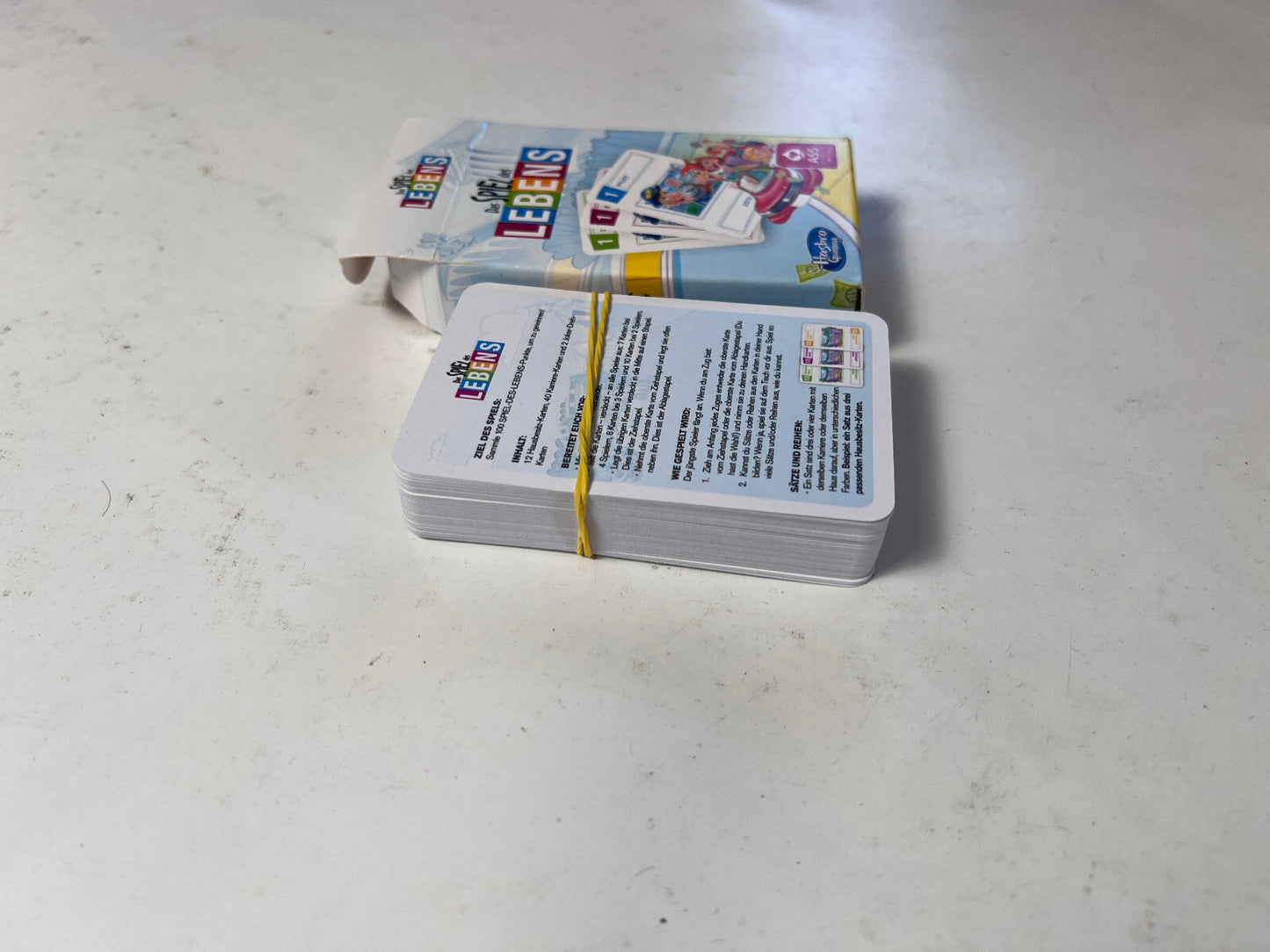 Das Spiel des Lebens Pocket Spiel Kartenspiel Reisespiel - Vollständig - Ansicht 4