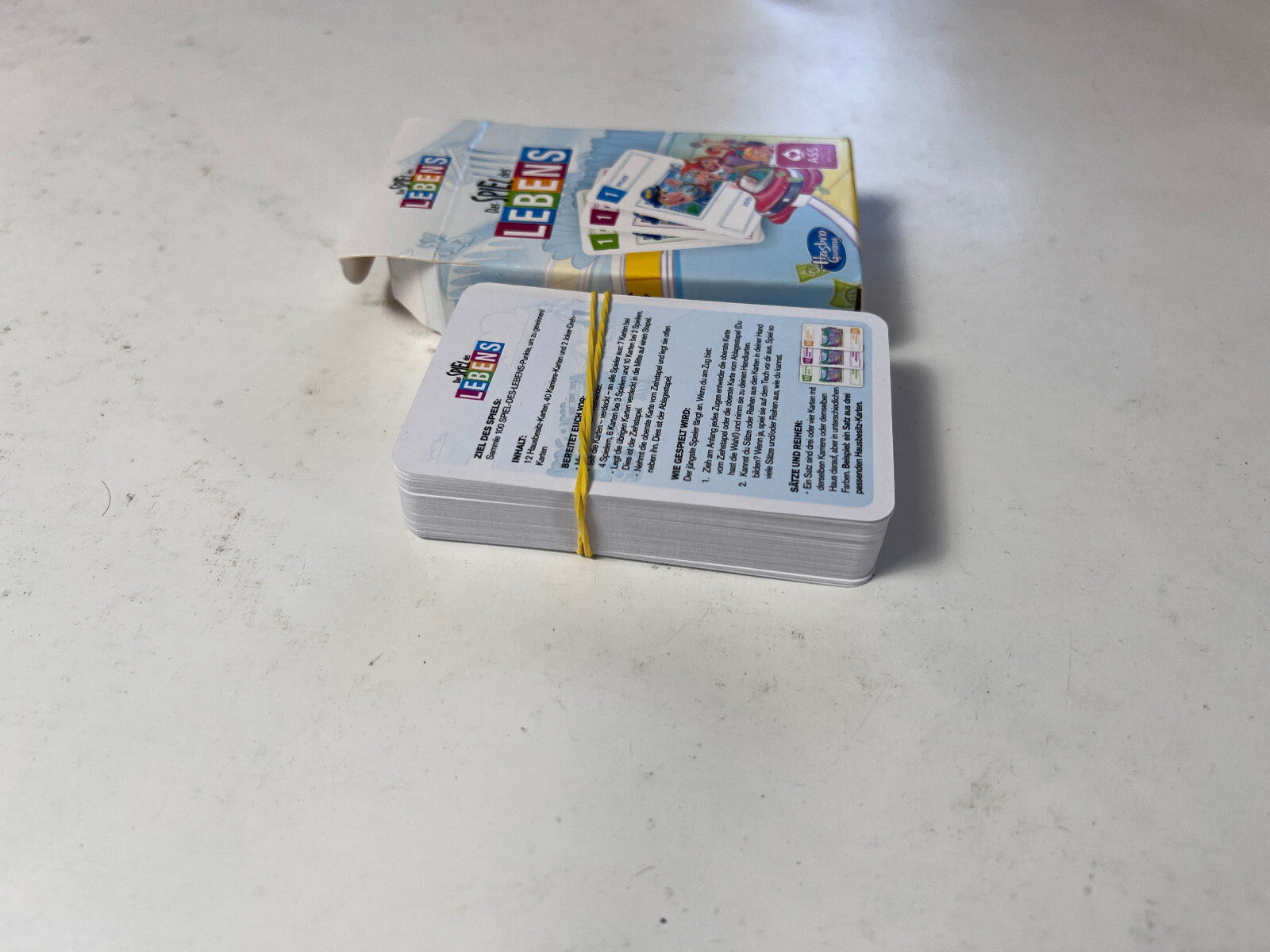 Das Spiel des Lebens Pocket Spiel Kartenspiel Reisespiel - Vollständig - Ansicht 4