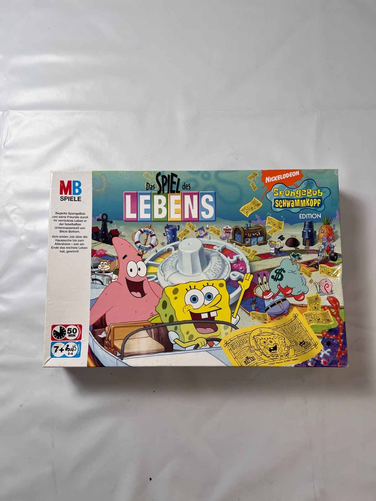 Das Spiel des Lebens SpongeBob Schwammkopf Edition Hasbro Brettspiel vollständig - Ansicht 10
