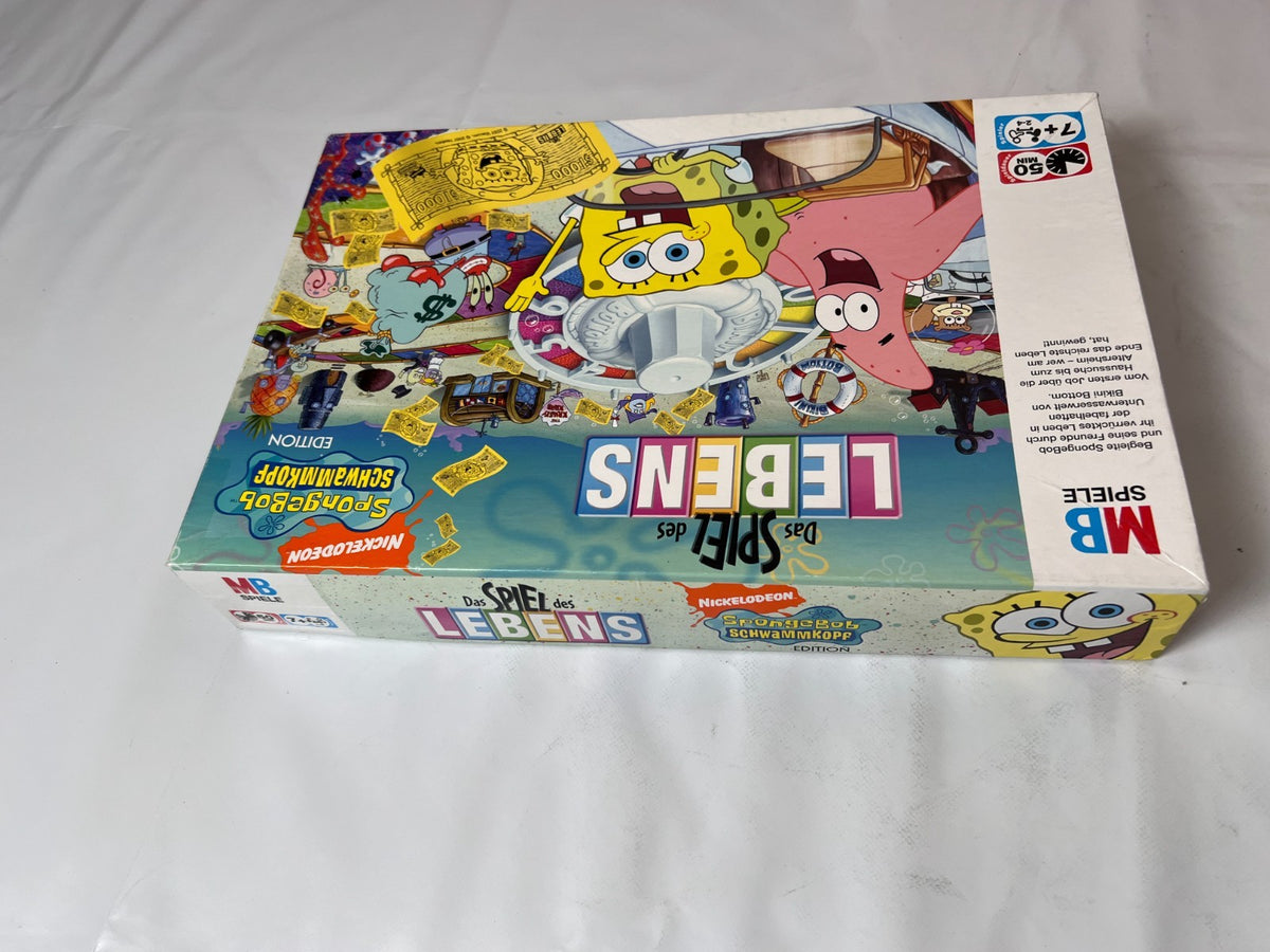 Das Spiel des Lebens SpongeBob Schwammkopf Edition Hasbro Brettspiel vollständig - Ansicht 12