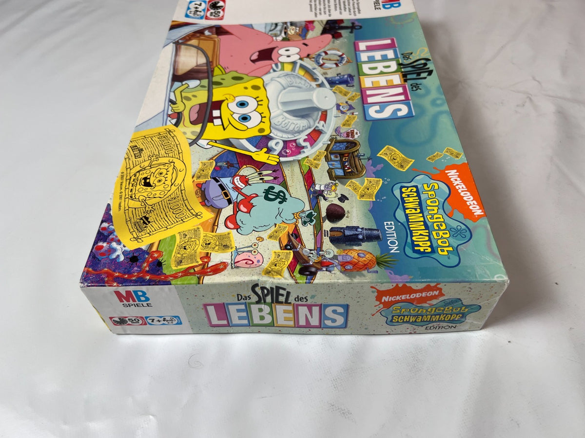 Das Spiel des Lebens SpongeBob Schwammkopf Edition Hasbro Brettspiel vollständig - Ansicht 13