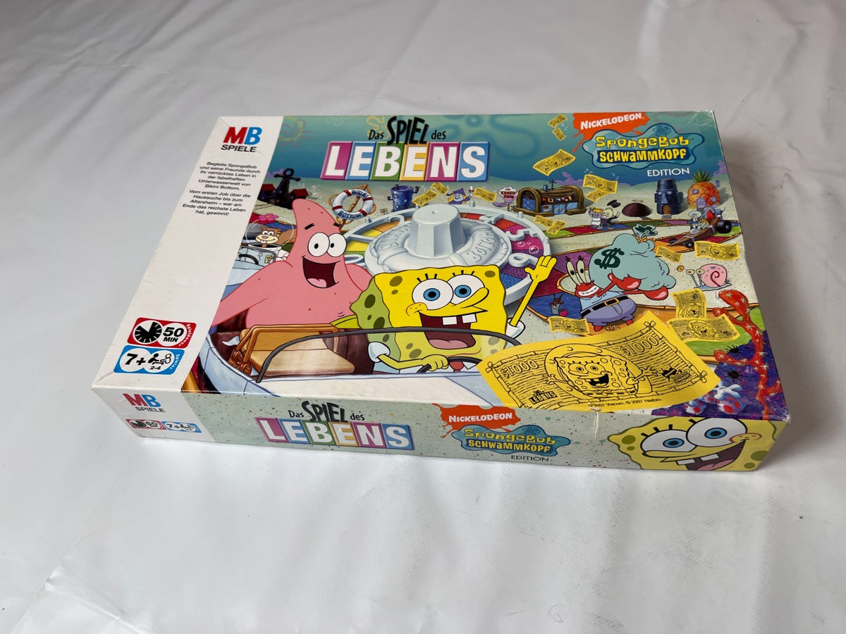 Das Spiel des Lebens SpongeBob Schwammkopf Edition Hasbro Brettspiel vollständig - Ansicht 14
