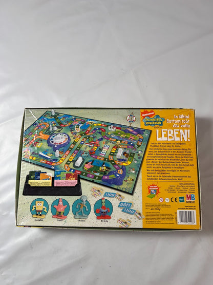 Das Spiel des Lebens SpongeBob Schwammkopf Edition Hasbro Brettspiel vollständig - Ansicht 15