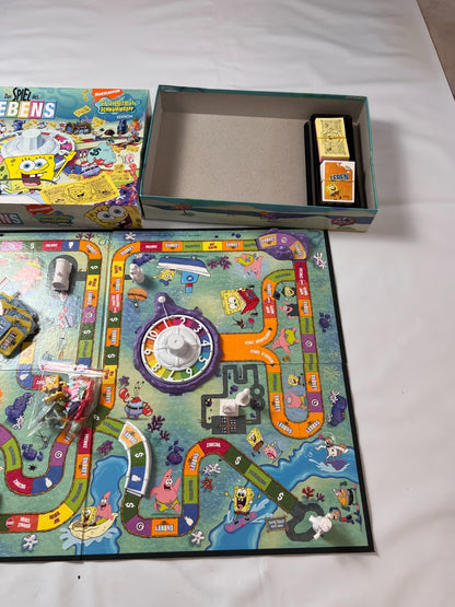 Das Spiel des Lebens SpongeBob Schwammkopf Edition Hasbro Brettspiel vollständig - Ansicht 4