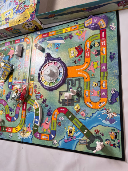 Das Spiel des Lebens SpongeBob Schwammkopf Edition Hasbro Brettspiel vollständig - Ansicht 8