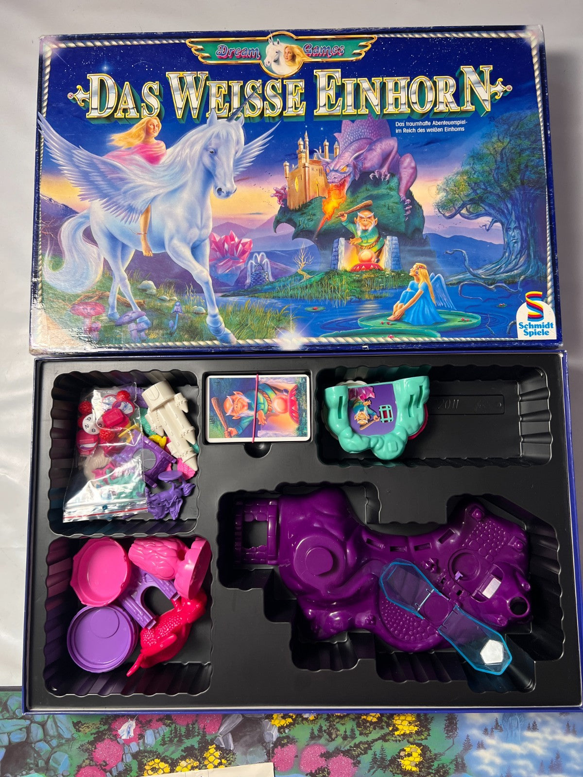 DAS WEISSE EINHORN Spiel - Schmidt Spiele Brettspiel - Vollständig - Ansicht 3