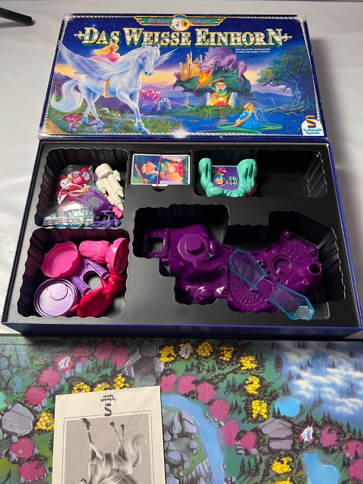 DAS WEISSE EINHORN Spiel - Schmidt Spiele Brettspiel - Vollständig - Ansicht 4