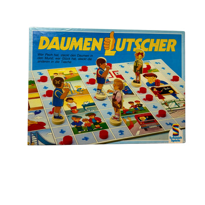 Daumen Lutscher Spiel Schmidt Spiele Brettspiel 80er – SKU A5050 – Gesellschaftsspiel neu kaufen bei Brettspielimperium