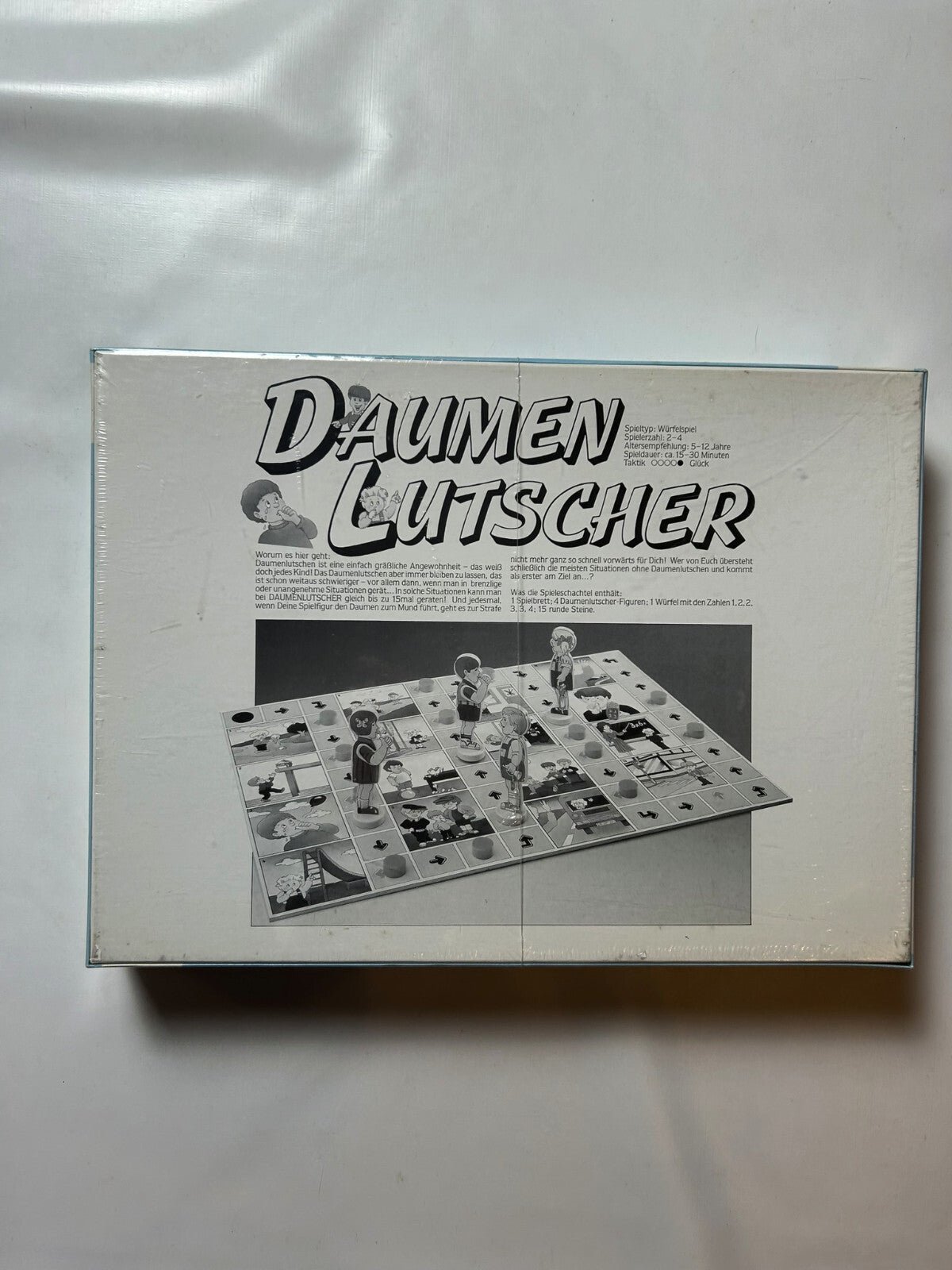 Daumen Lutscher Spiel Schmidt Spiele Brettspiel 80er - NEU in Folie - Ansicht 4