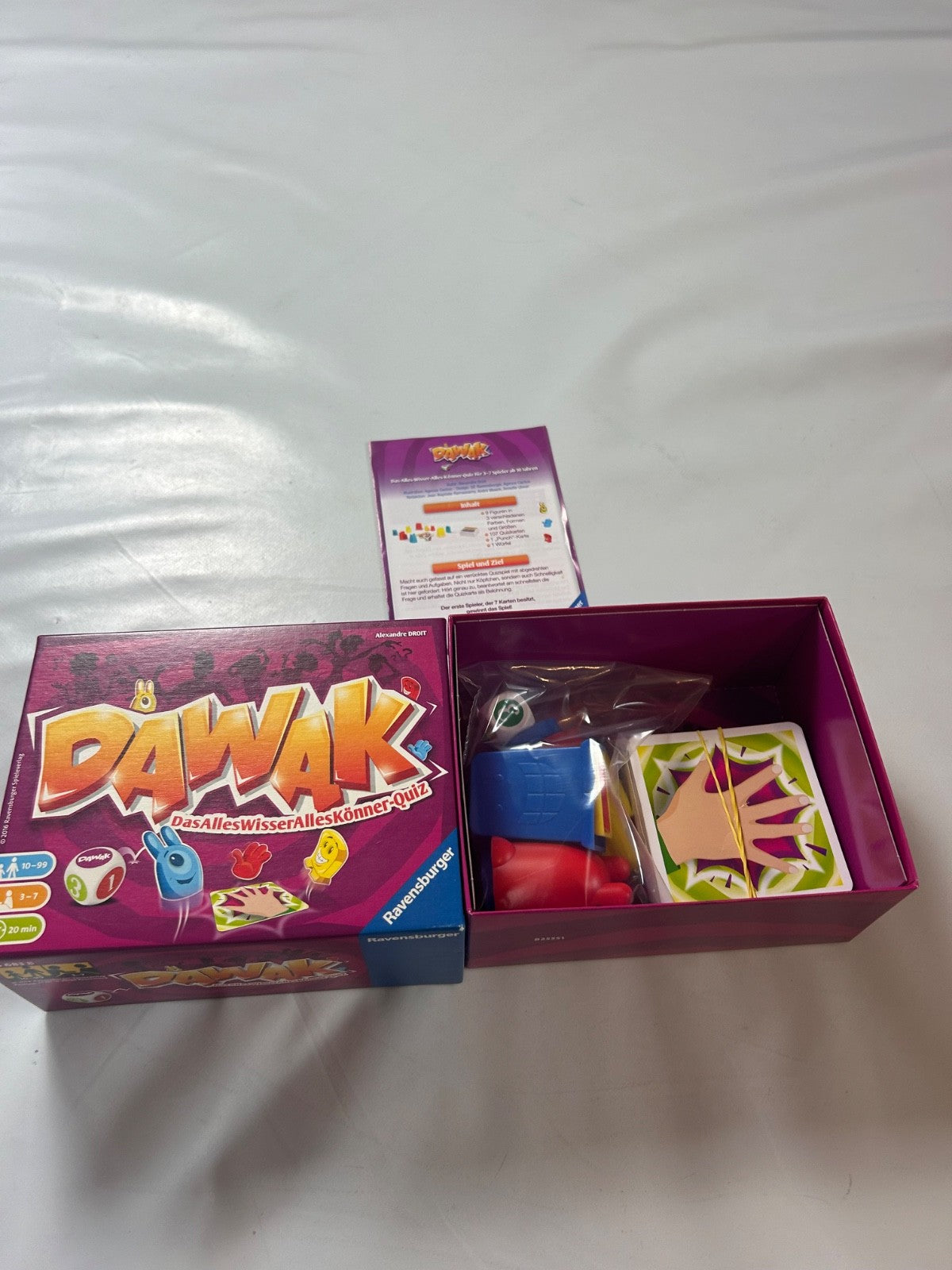 DAWAK Spiel Das Alles Wisser Alles Könner Quiz  Ravensburger  vollständig - Ansicht 7