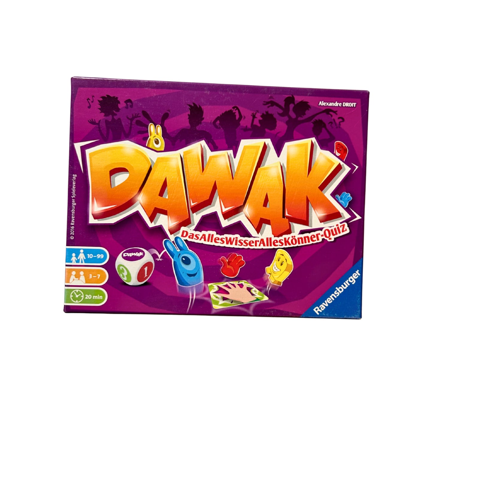 DAWAK Spiel Das Alles Wisser Alles Könner Quiz Ravensburger – SKU A12030 – Gesellschaftsspiel gebraucht kaufen bei Brettspielimperium