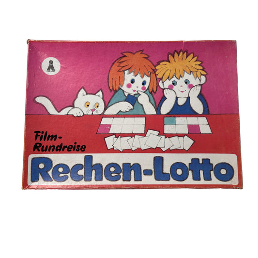 DDR Spiel Film - Rundreise Rechen-Lotto - Plasticart – SKU A5949 – Gesellschaftsspiel gebraucht kaufen bei Brettspielimperium