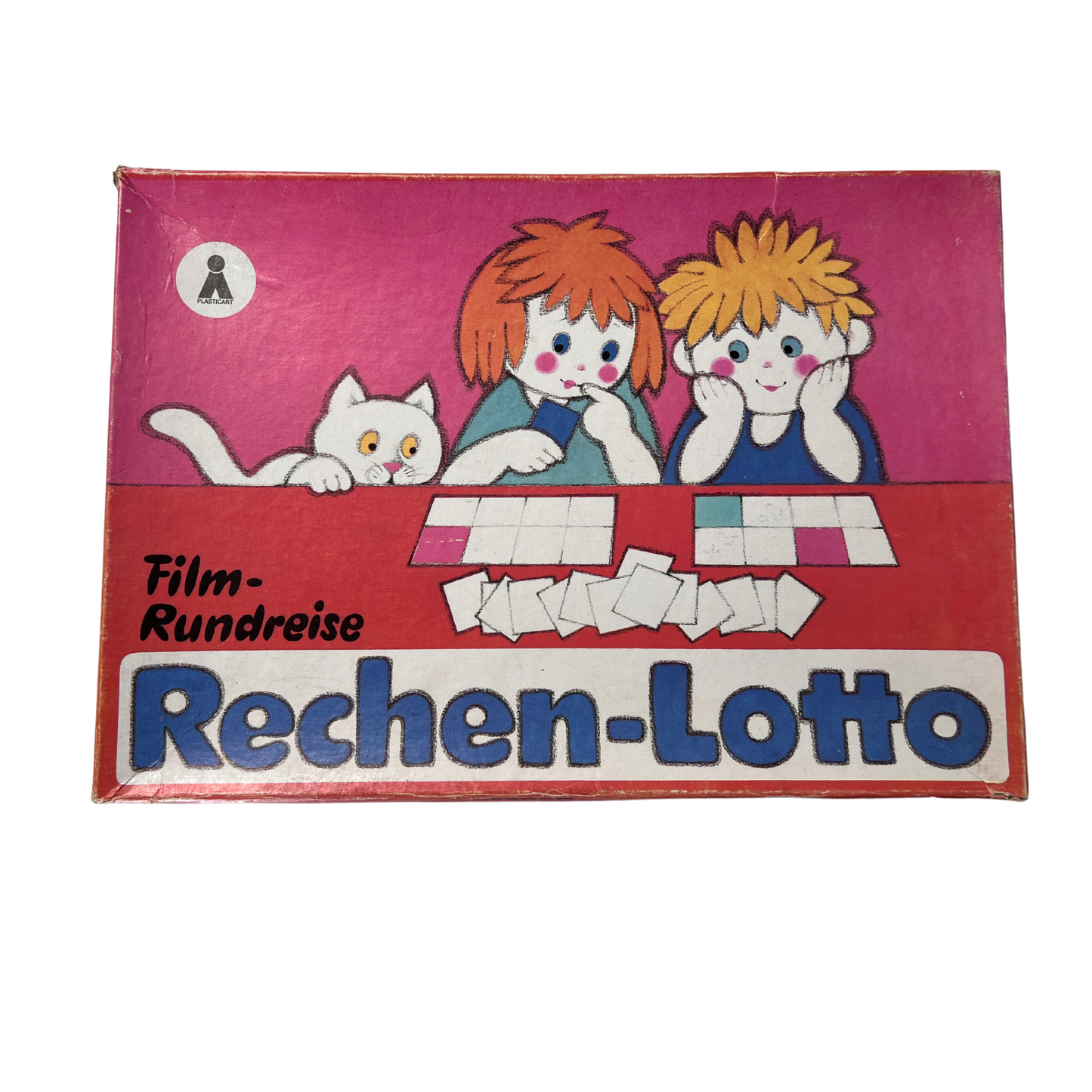 DDR  Spiel  Film - Rundreise Rechen-Lotto - Plasticart - Vollständig - Ansicht 1