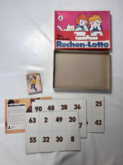 DDR  Spiel  Film - Rundreise Rechen-Lotto - Plasticart - Vollständig - Ansicht 2
