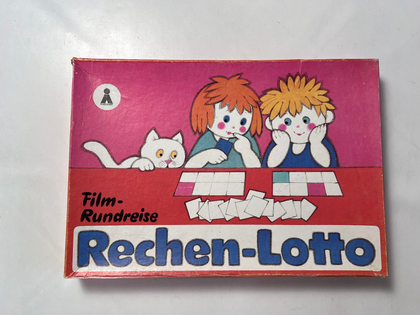 DDR  Spiel  Film - Rundreise Rechen-Lotto - Plasticart - Vollständig - Ansicht 4