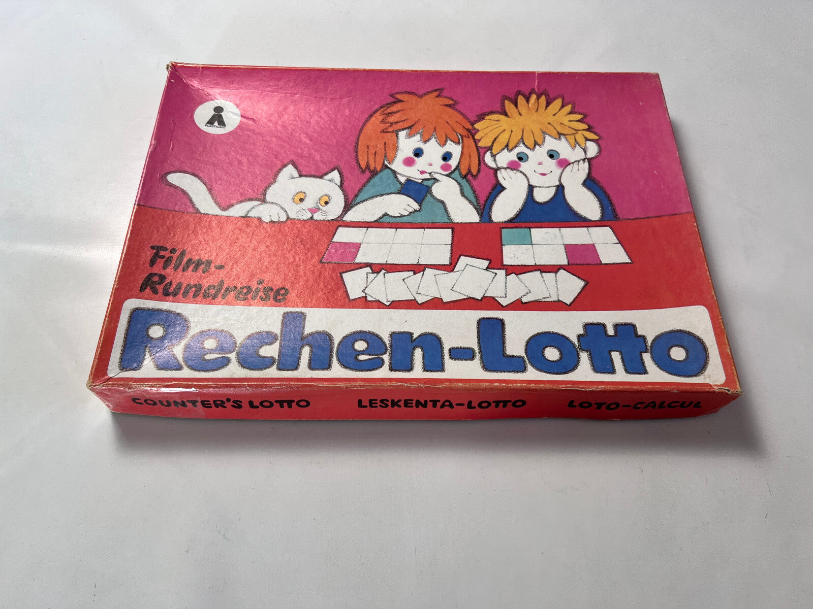 DDR  Spiel  Film - Rundreise Rechen-Lotto - Plasticart - Vollständig - Ansicht 5