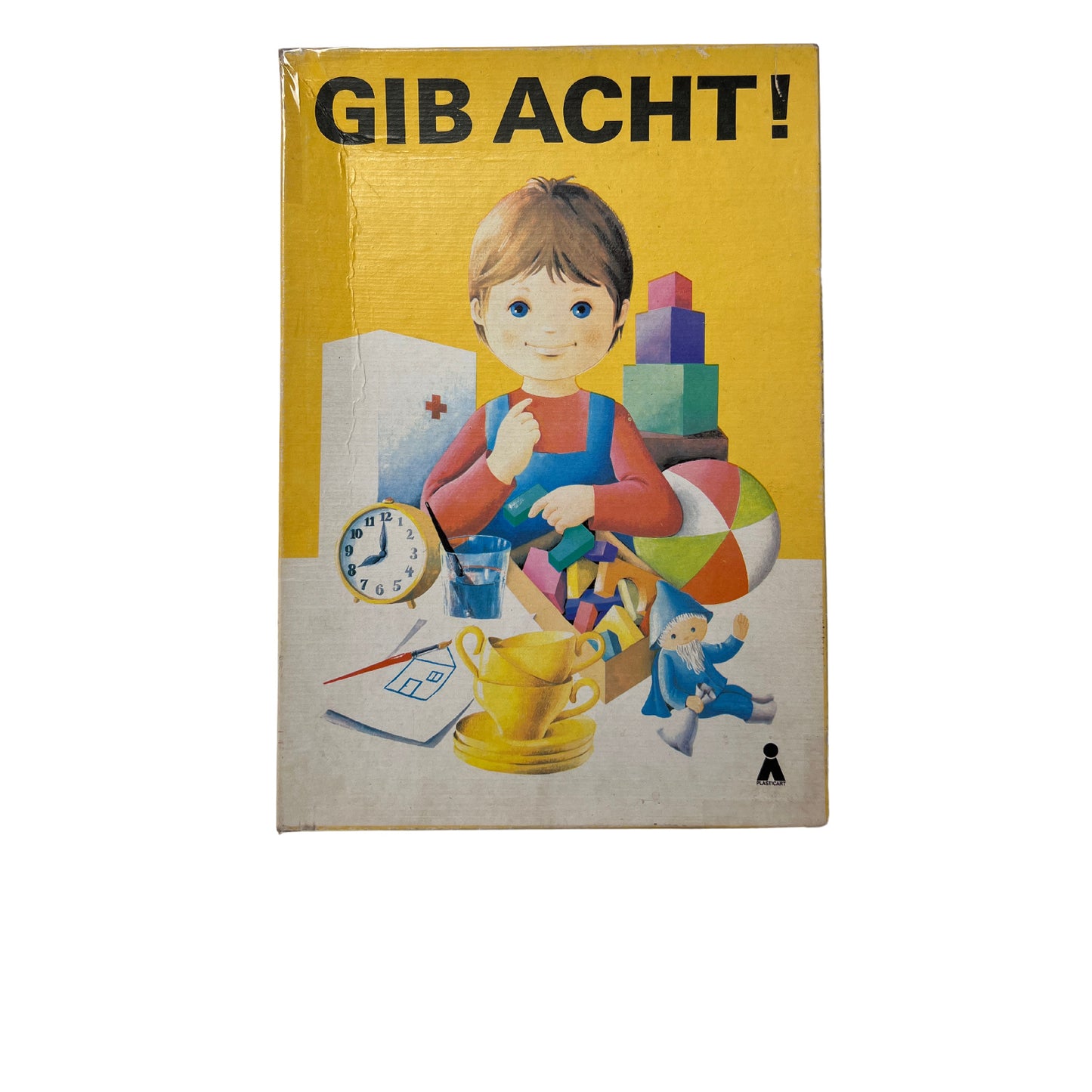 DDR Spiel " Gib Acht " - Plasticart Würfelspiel – SKU A5947 – Gesellschaftsspiel gebraucht kaufen bei Brettspielimperium