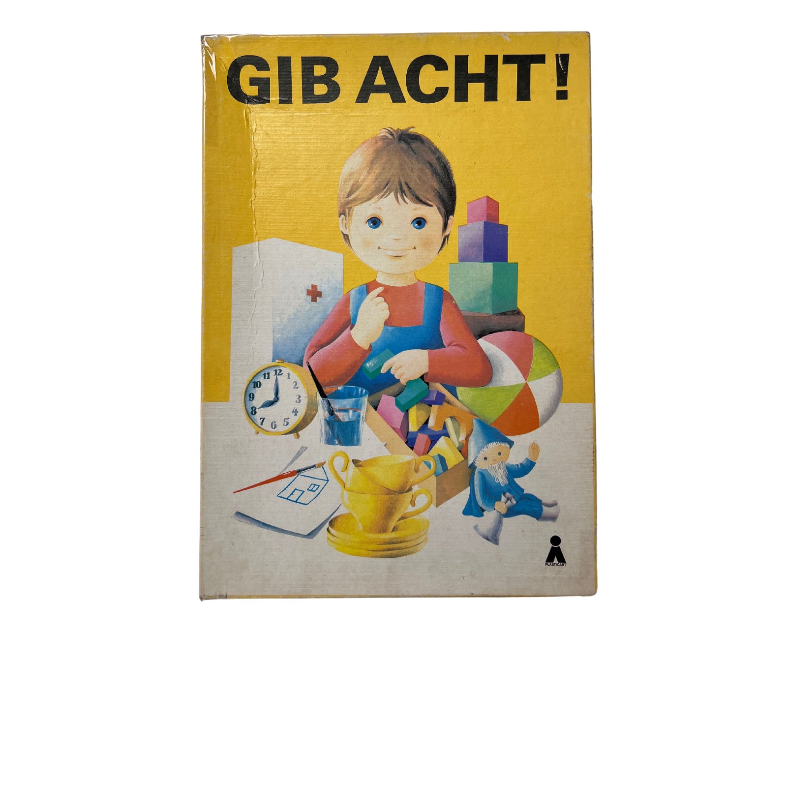 DDR Spiel " Gib Acht " - Plasticart Würfelspiel – SKU A5947 – Gesellschaftsspiel gebraucht kaufen bei Brettspielimperium