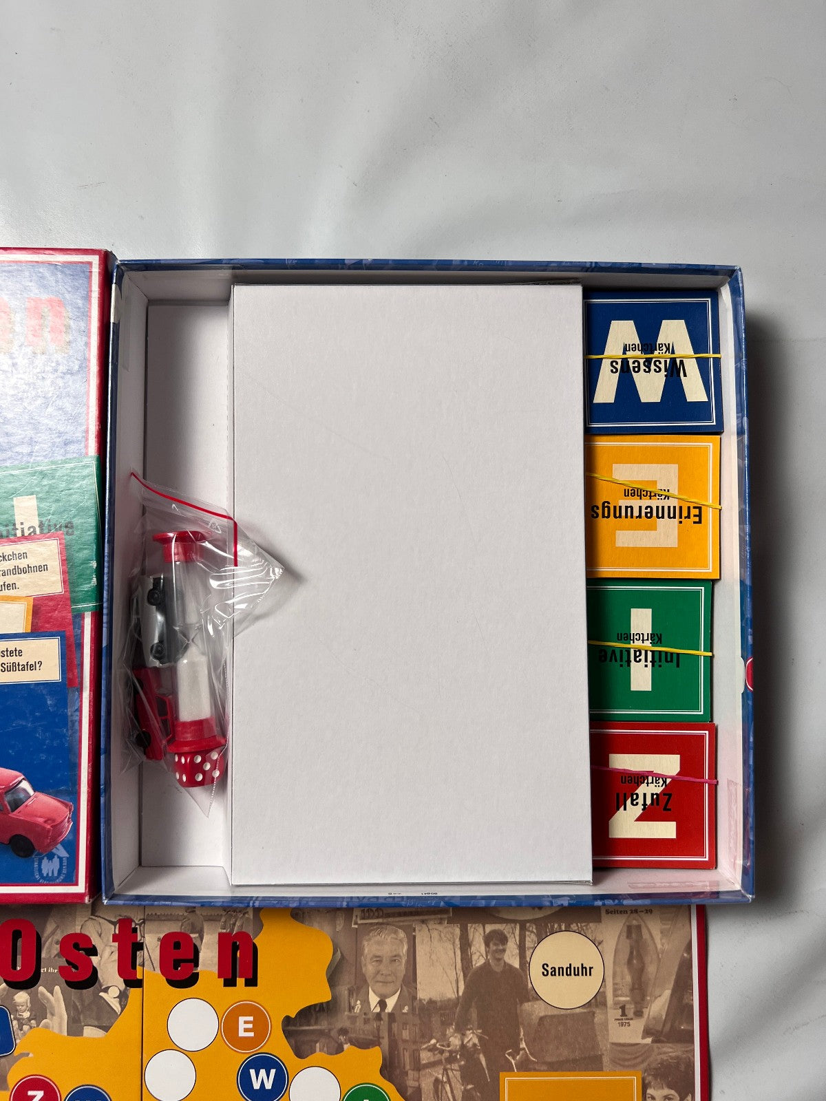 DDR Würfelrallye Ferner Osten Ratespiel Spiel  Vollständig - Ansicht 3